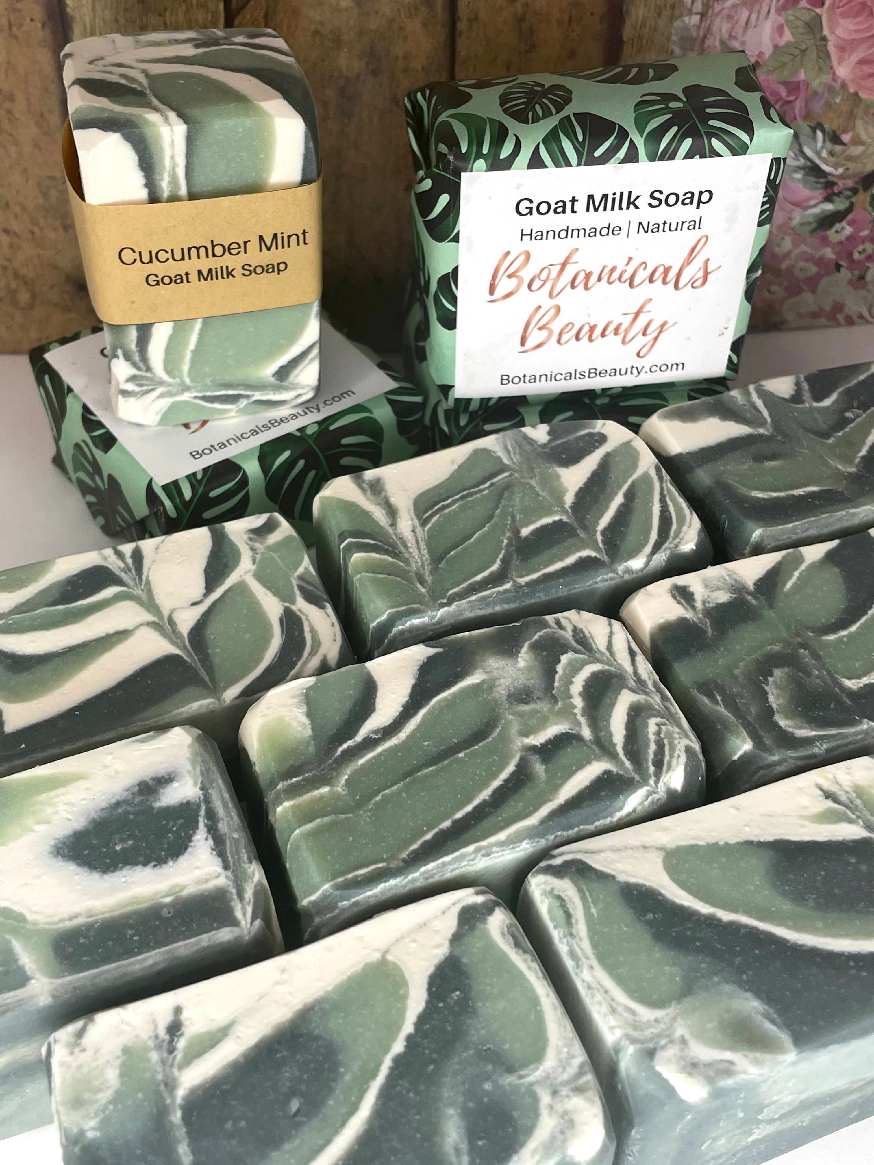 Cucumber Mint Goat Milk Soap