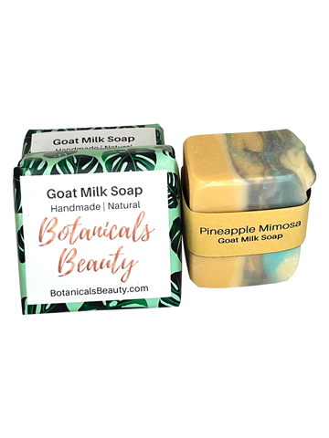 Pineapple Mimosa Goat Milk Soap