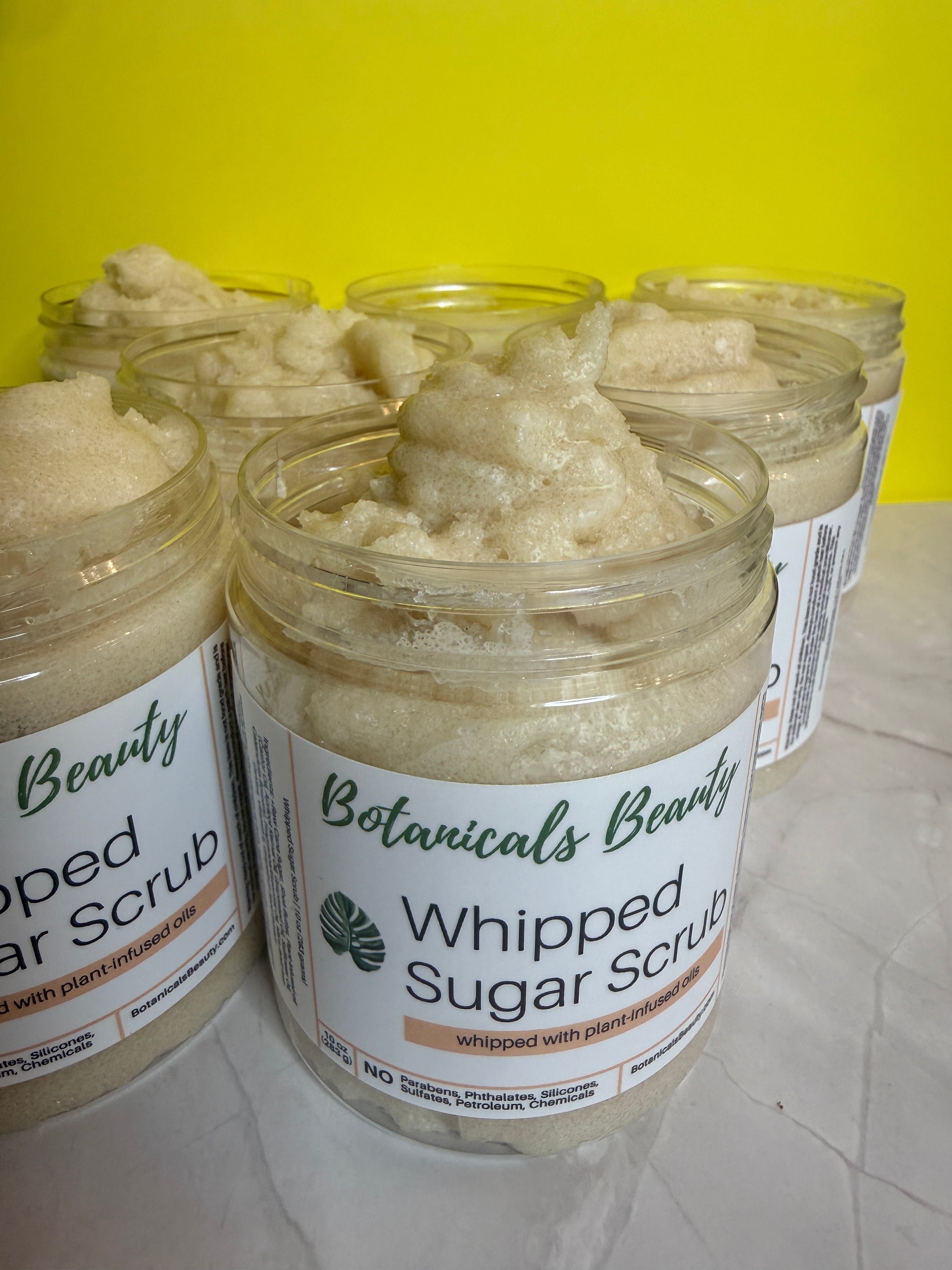 Botanicals Beauty summer collection Tropical Coconut Whipped Sugar Scrub