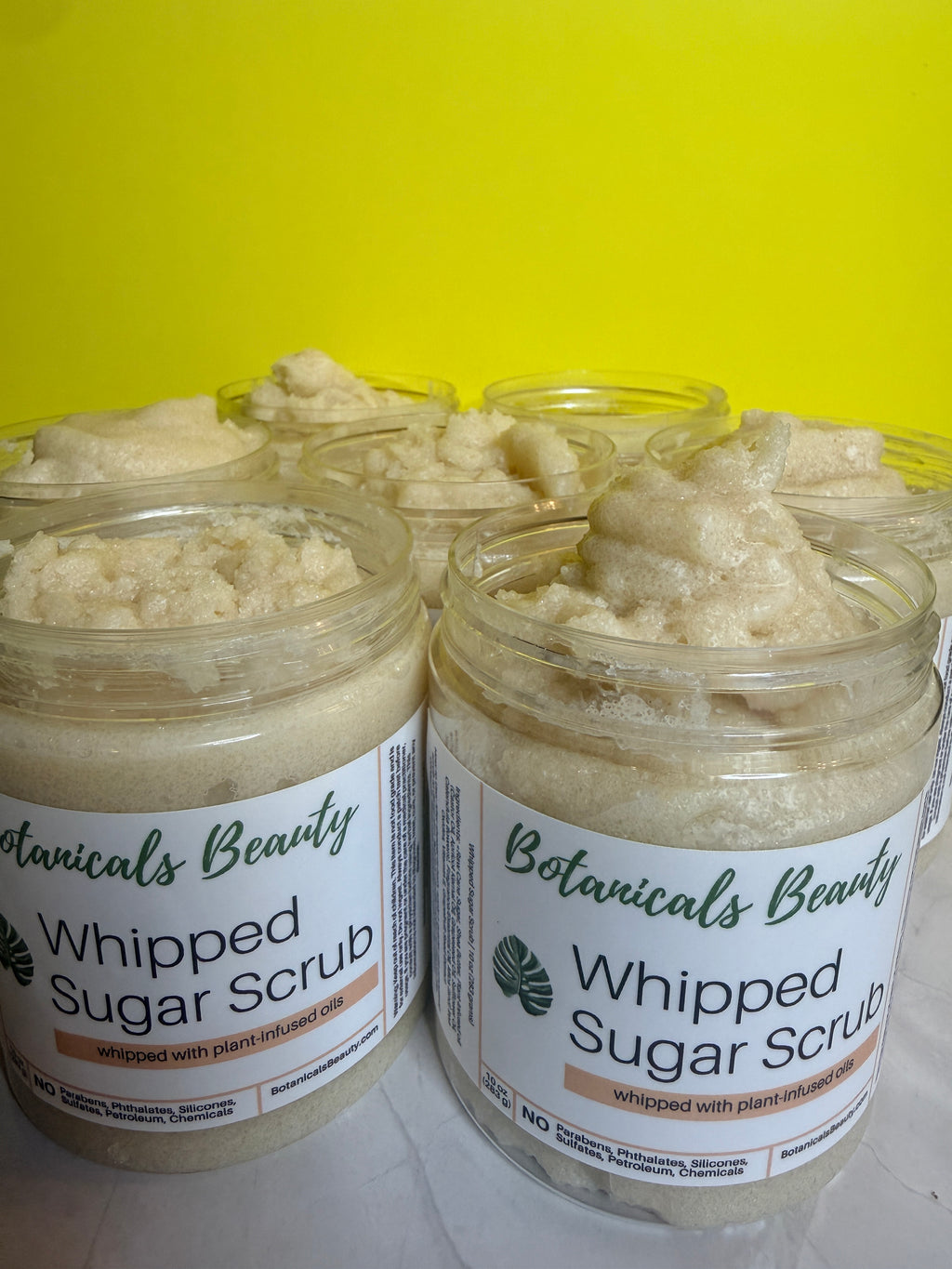 Botanicals Beauty summer collection Tropical Coconut Whipped Sugar Scrub