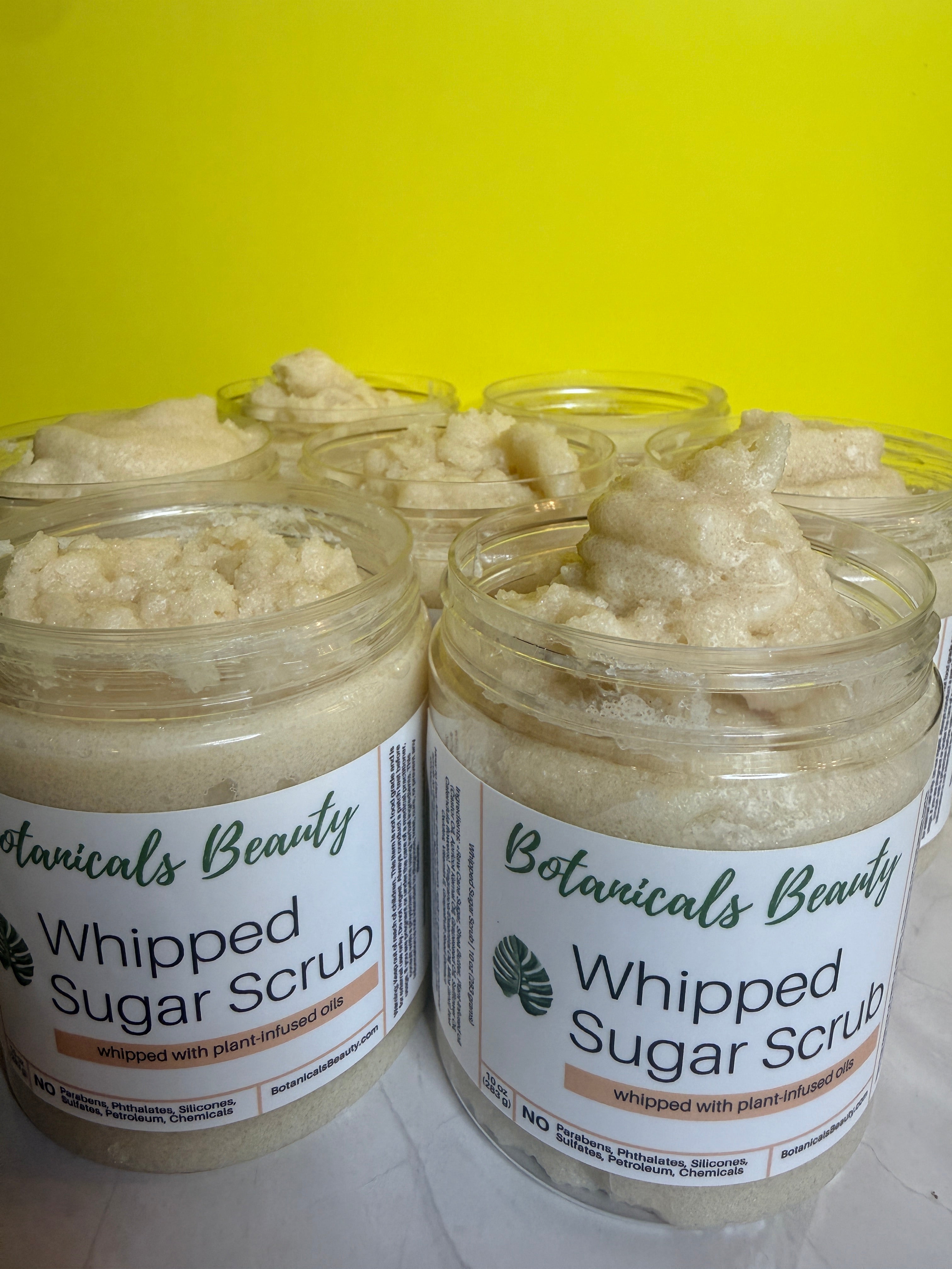 Botanicals Beauty summer collection Tropical Coconut Whipped Sugar Scrub