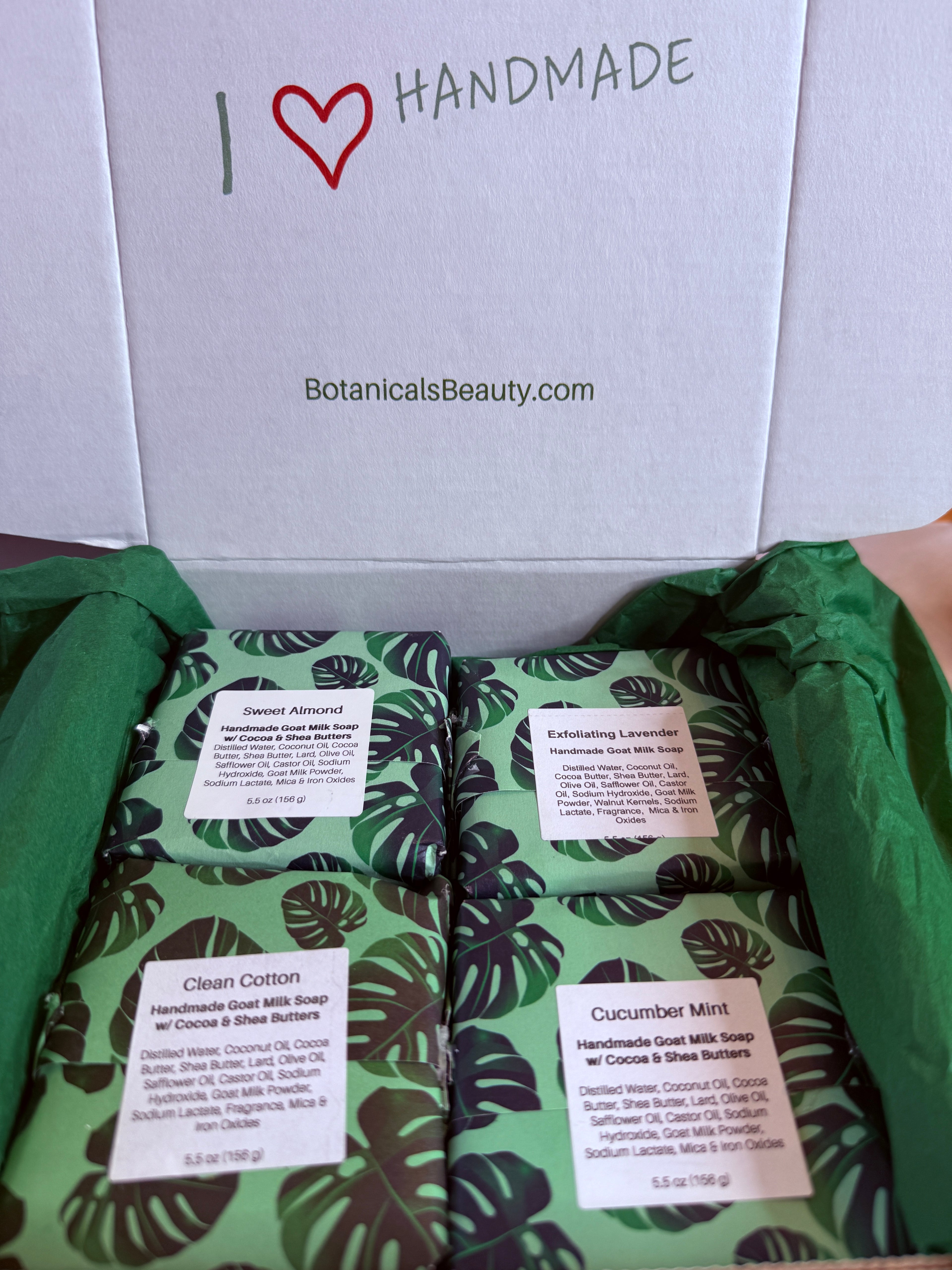 Goat Milk Soap Box - Full Size