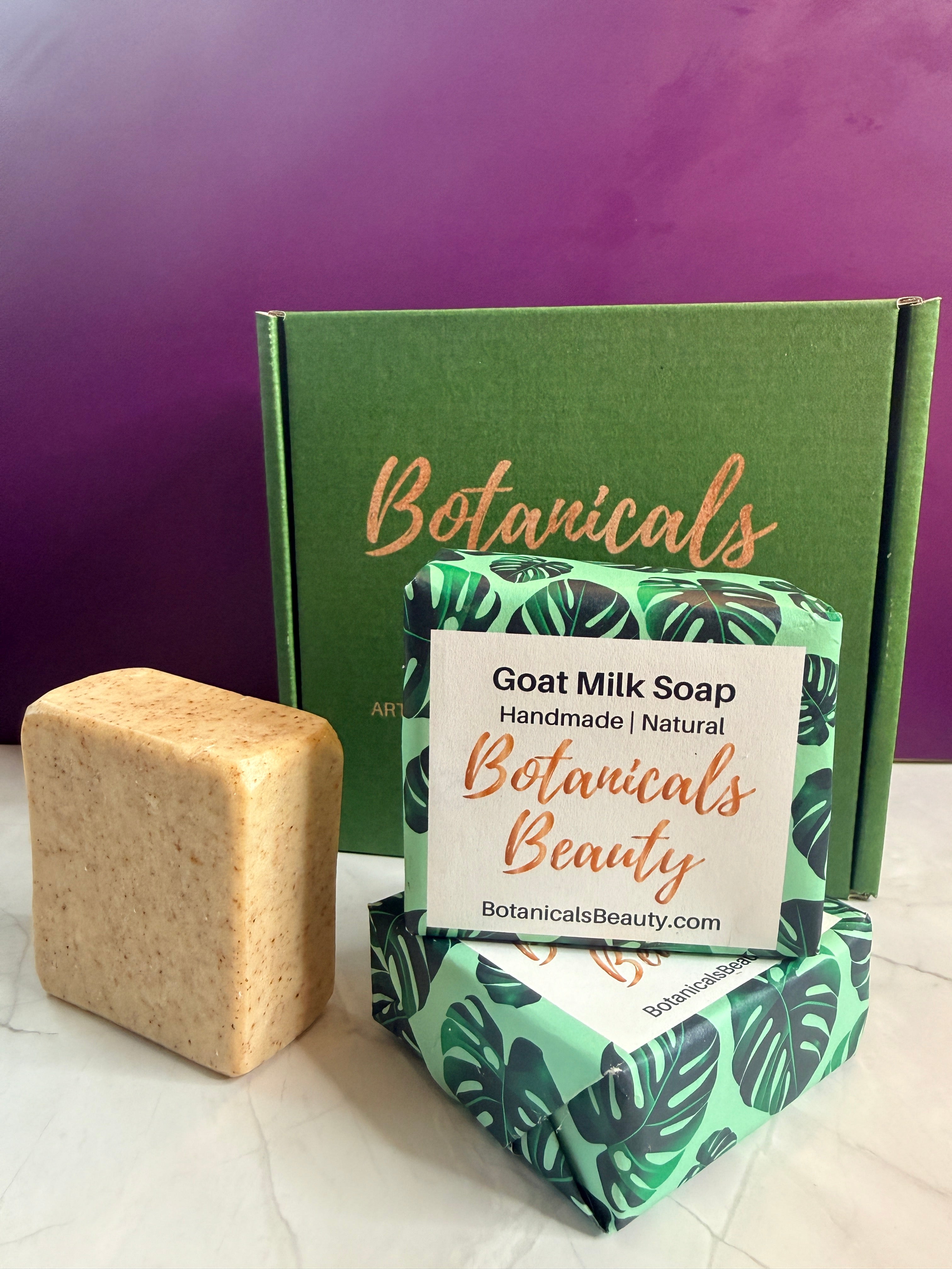 Exfoliating Lavender Goat Milk Soap