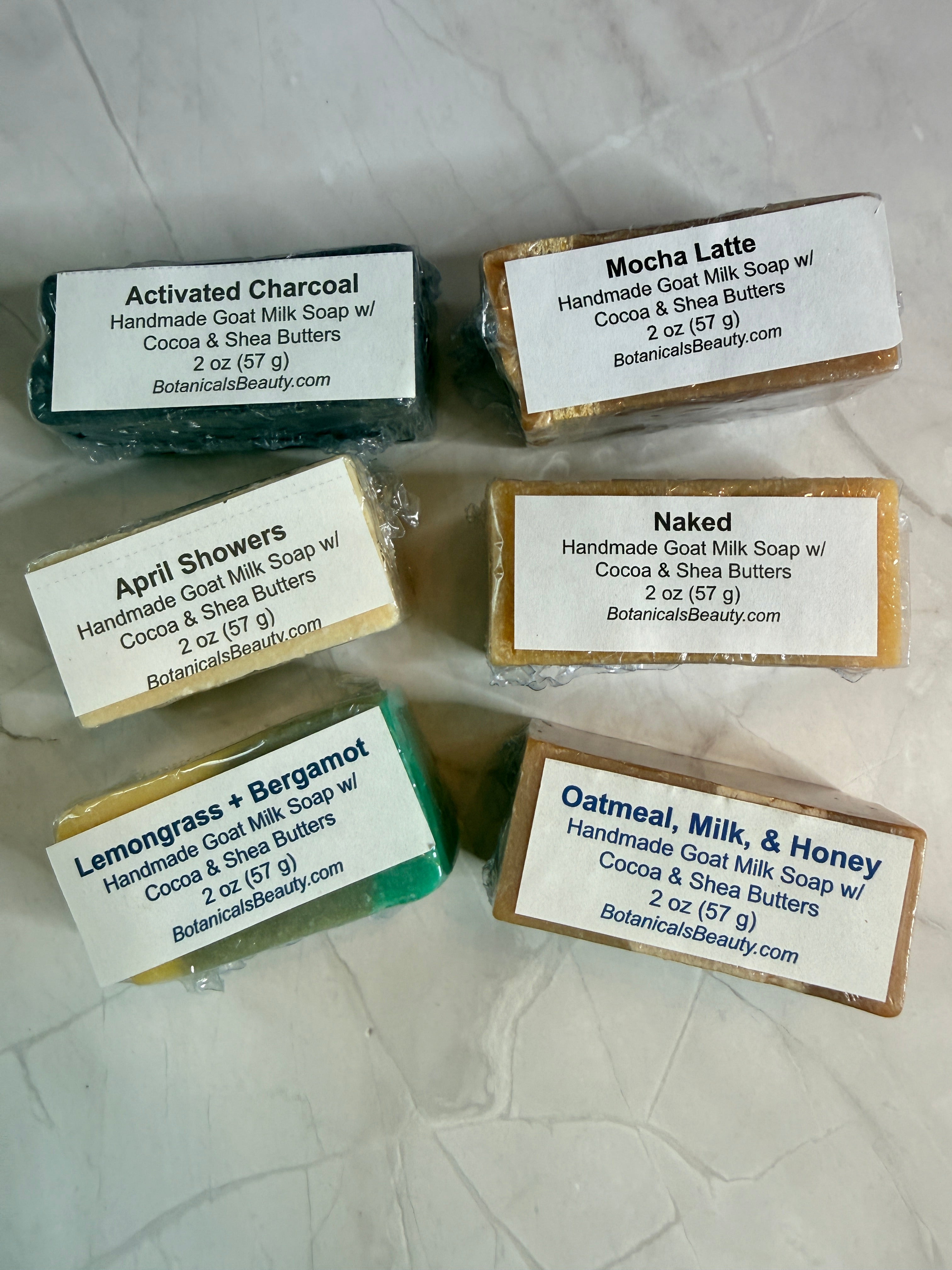 Goat Milk Soap Variety Box - Travel Size