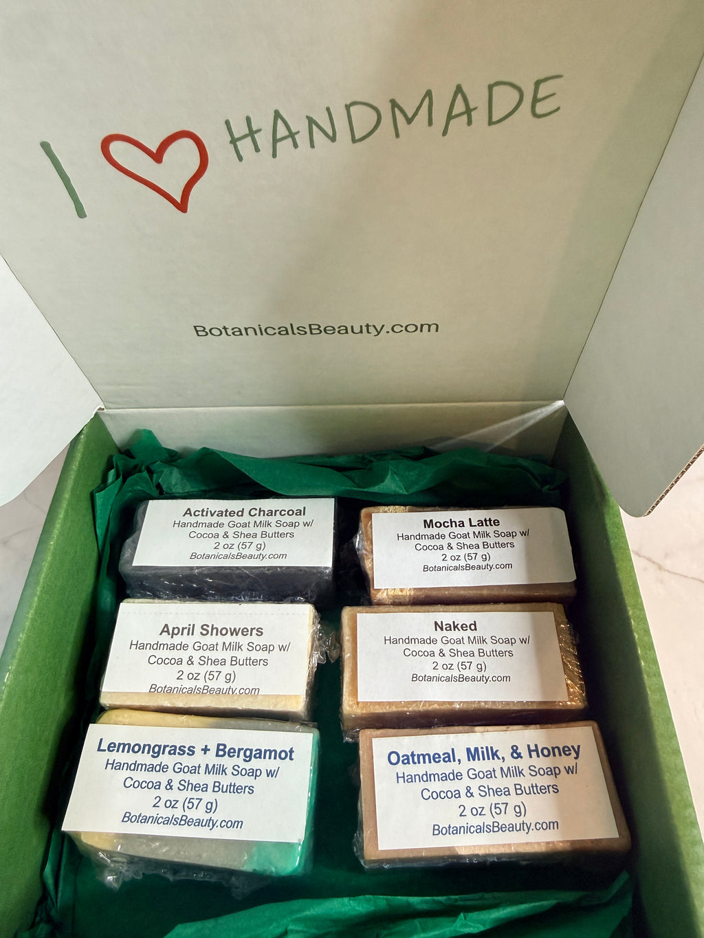 Goat Milk Soap Variety Box - Travel Size