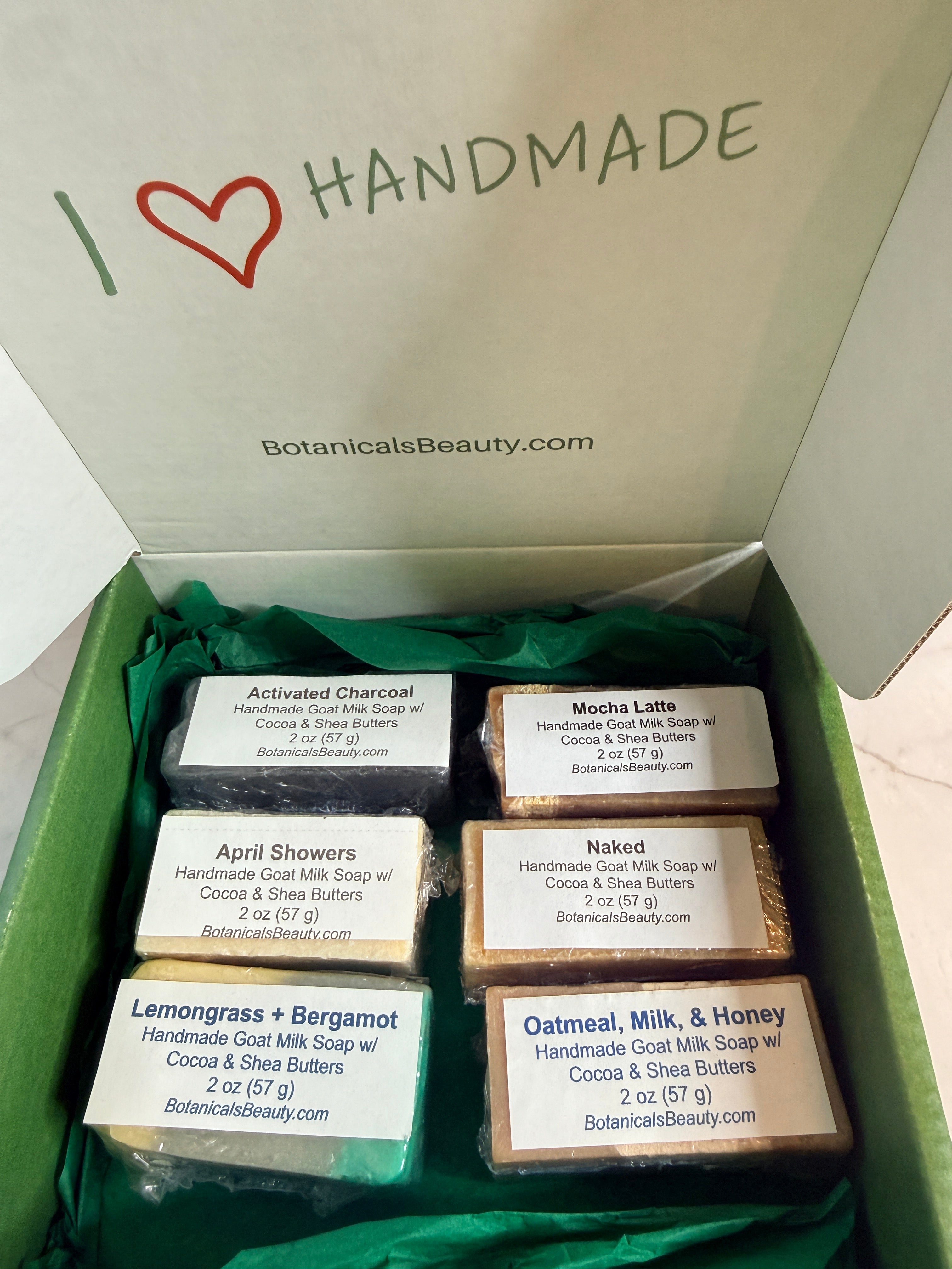 Goat Milk Soap Variety Box - Travel Size