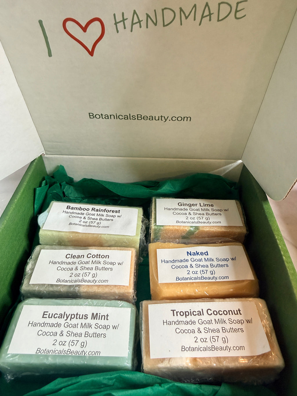 Goat Milk Soap Variety Box - Travel Size