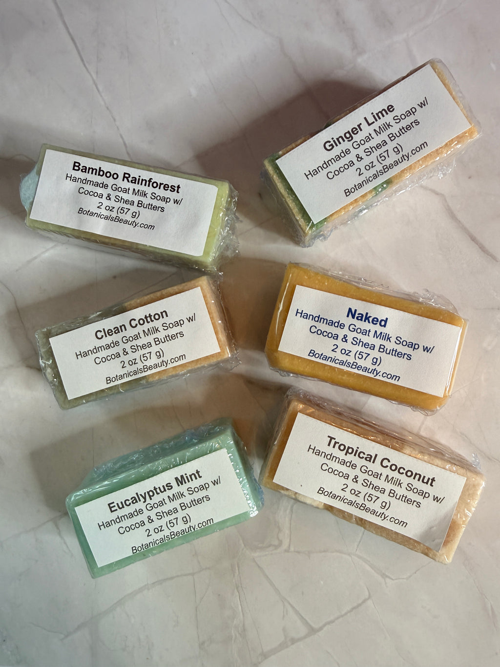 Goat Milk Soap Variety Box - Travel Size